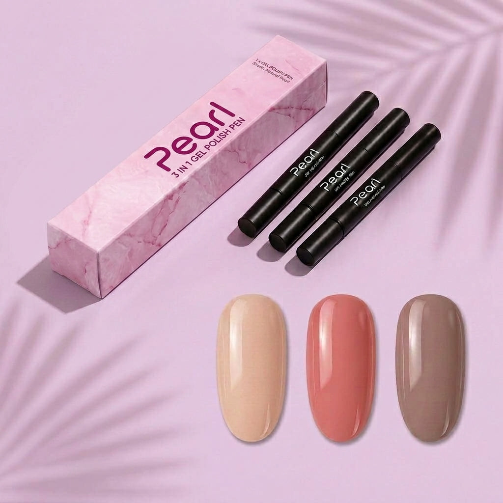 Nudes 3 in 1 Gel Polish Set