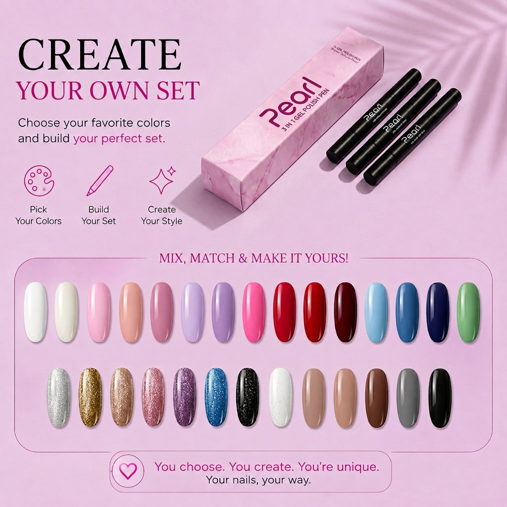 Create Your Own 3in1 Gel Polish Set